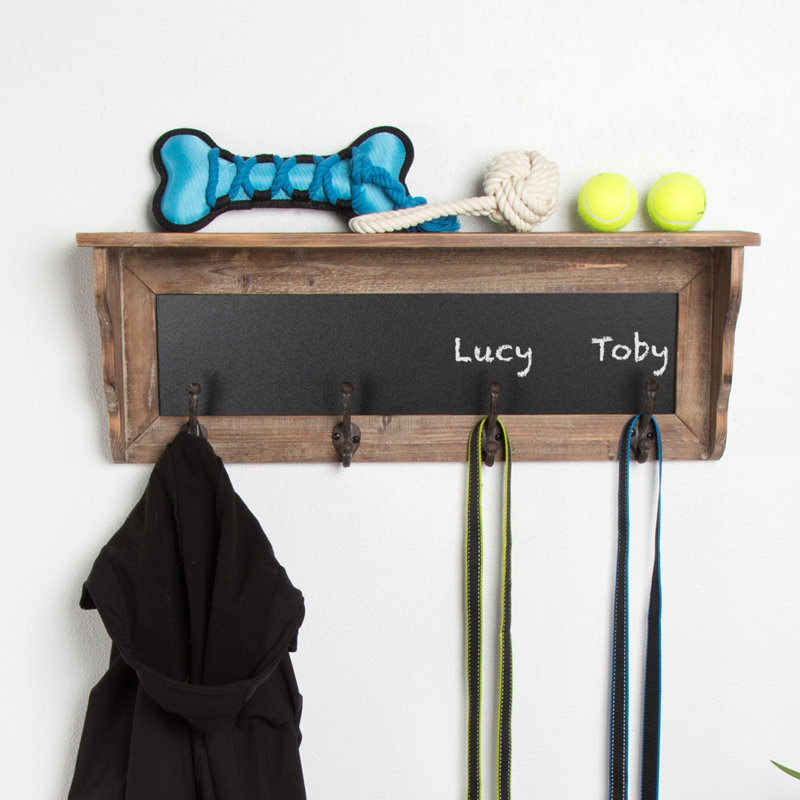 Chatalina Rustic Wood Entryway Wall Shelf Joss & Main